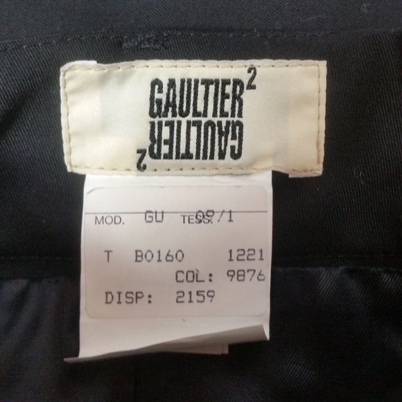 ***SOLD******Jean Paul Gautier Sailor Skirt Black - Picture 15 of 15